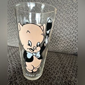 1973 Pepsi Porky Pig Collectors glass